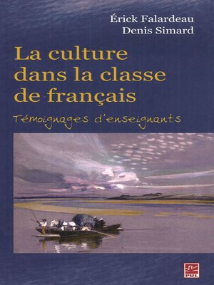 cover image of La culture dans la classe de français